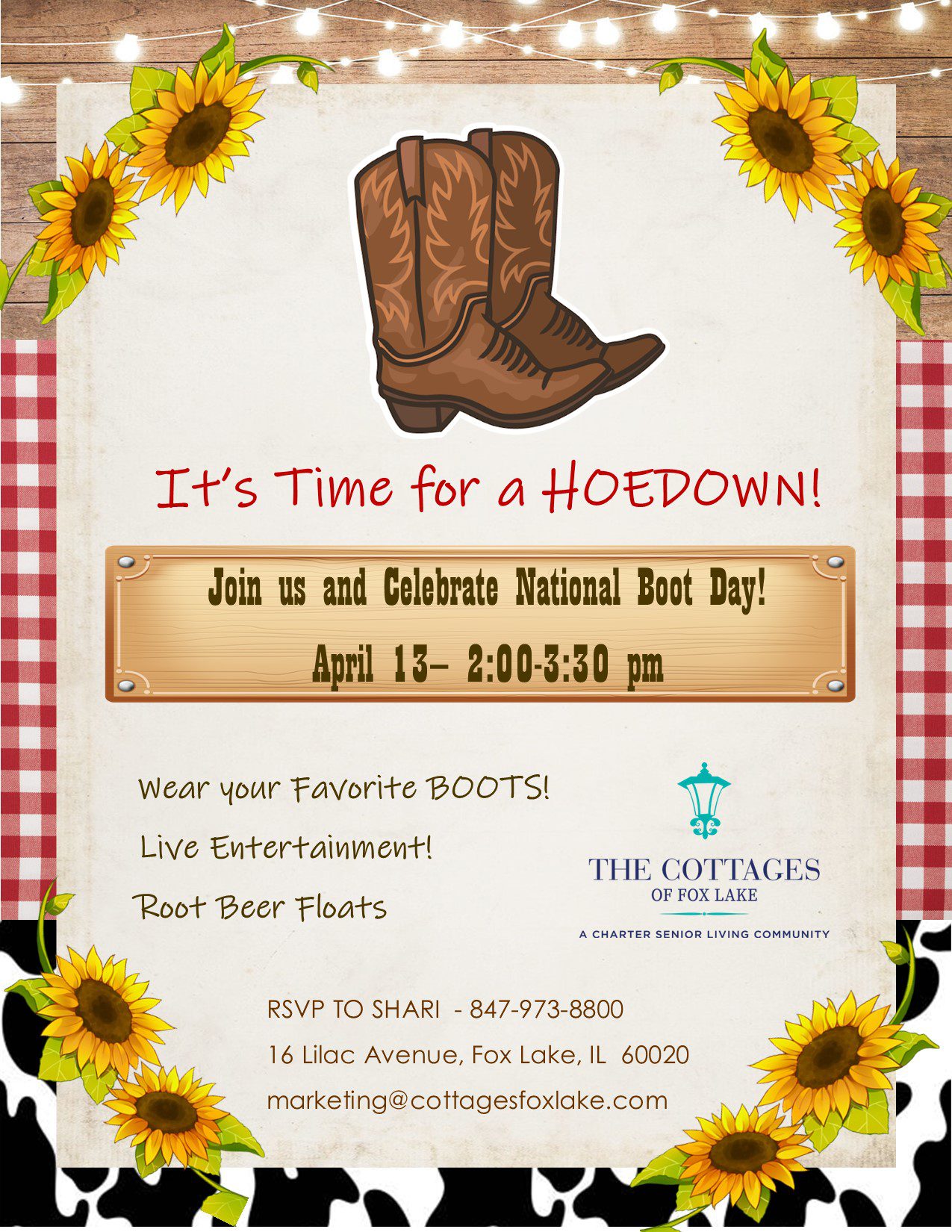 Cottages of Fox Lake - Assisted Living and Memory Care - Hoedown