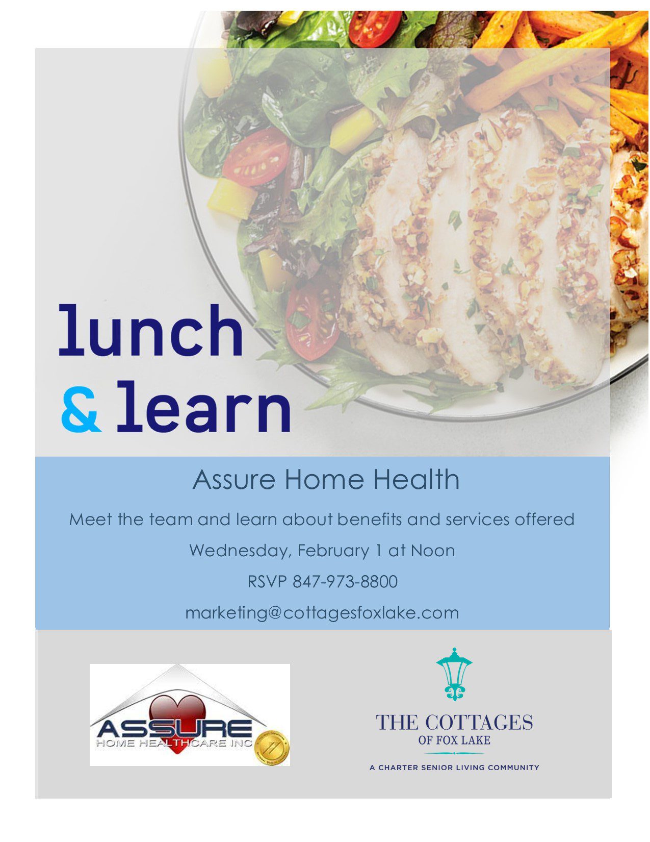 Cottages of Fox Lake - Assisted Living and Memory Care - Lunch & Learn