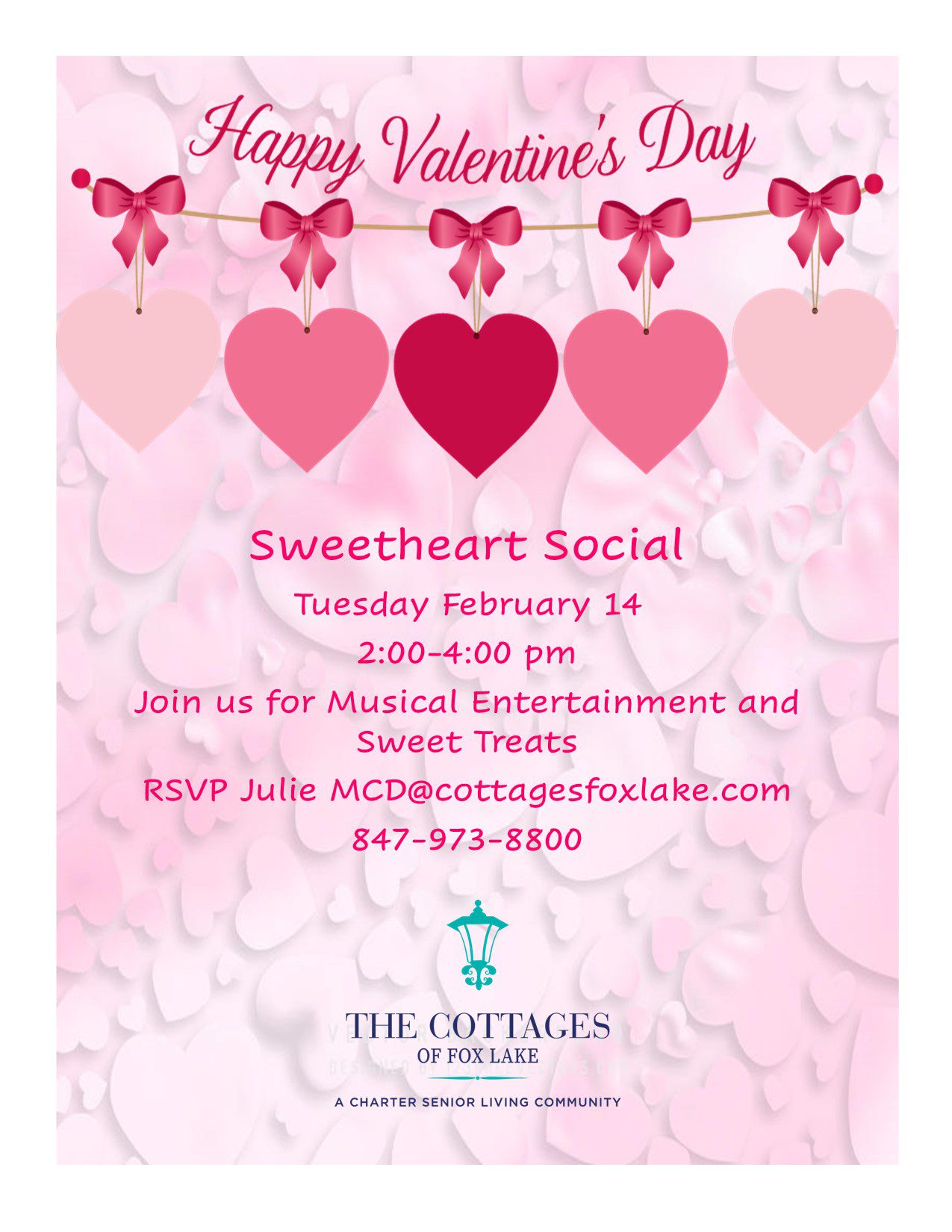 Cottages of Fox Lake - Assisted Living and Memory Care - Sweetheart Social 2023