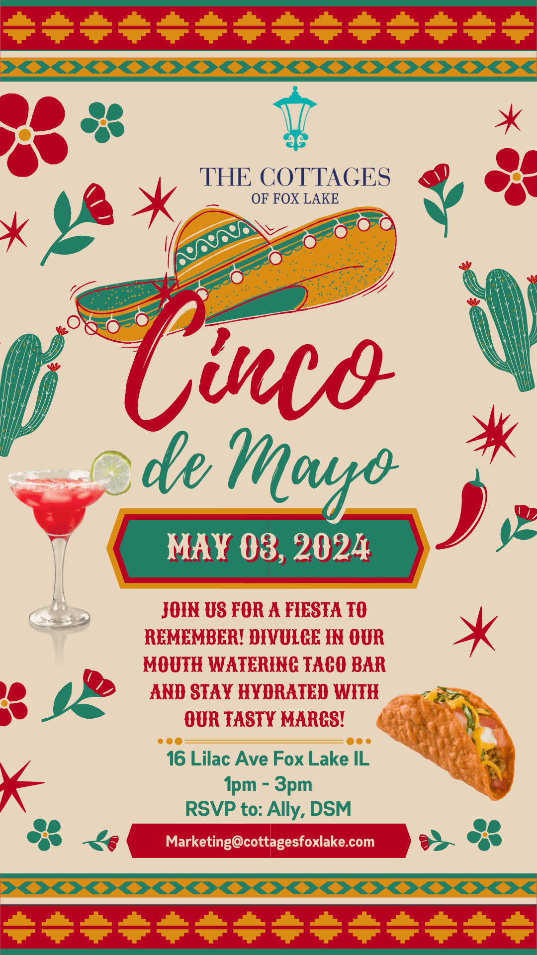 Cottages of Fox Lake - Assisted Living and Memory Care - Cinco de Mayo Party