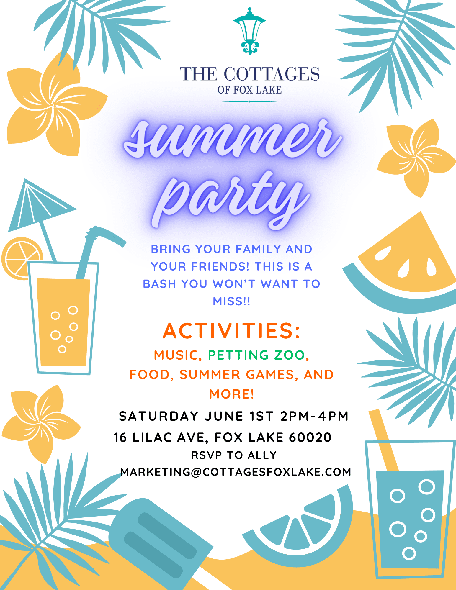 Cottages of Fox Lake - Assisted Living and Memory Care - Summer Party