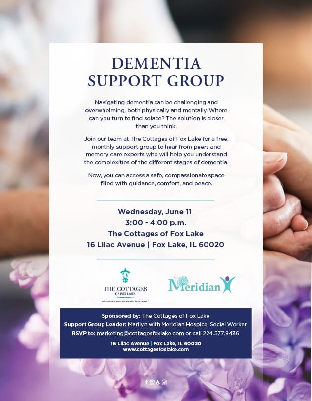 Cottages of Fox Lake - Assisted Living and Memory Care - Dementia Support Group