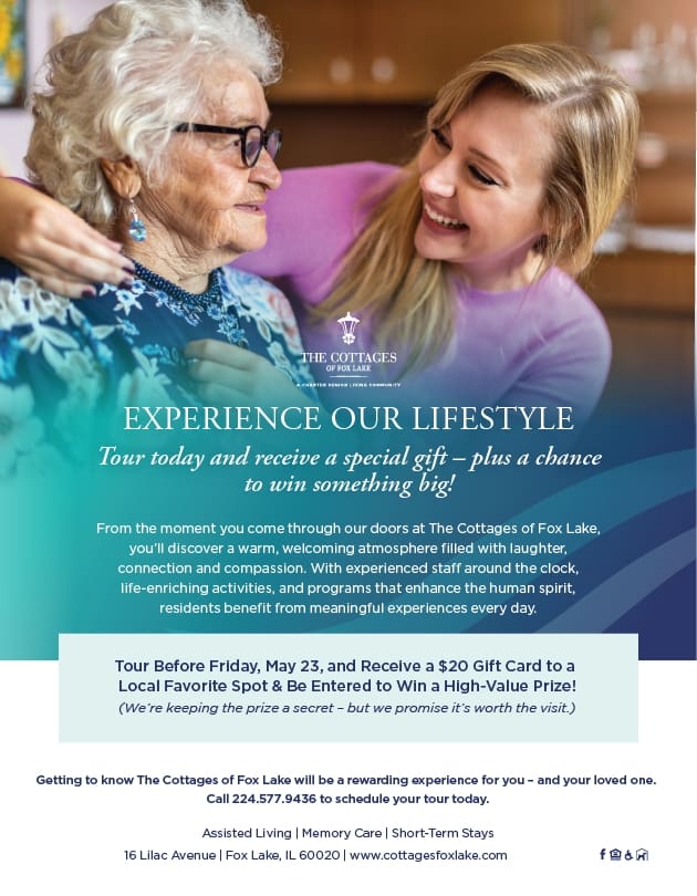 Cottages of Fox Lake - Assisted Living and Memory Care - Lifestyle Flyer