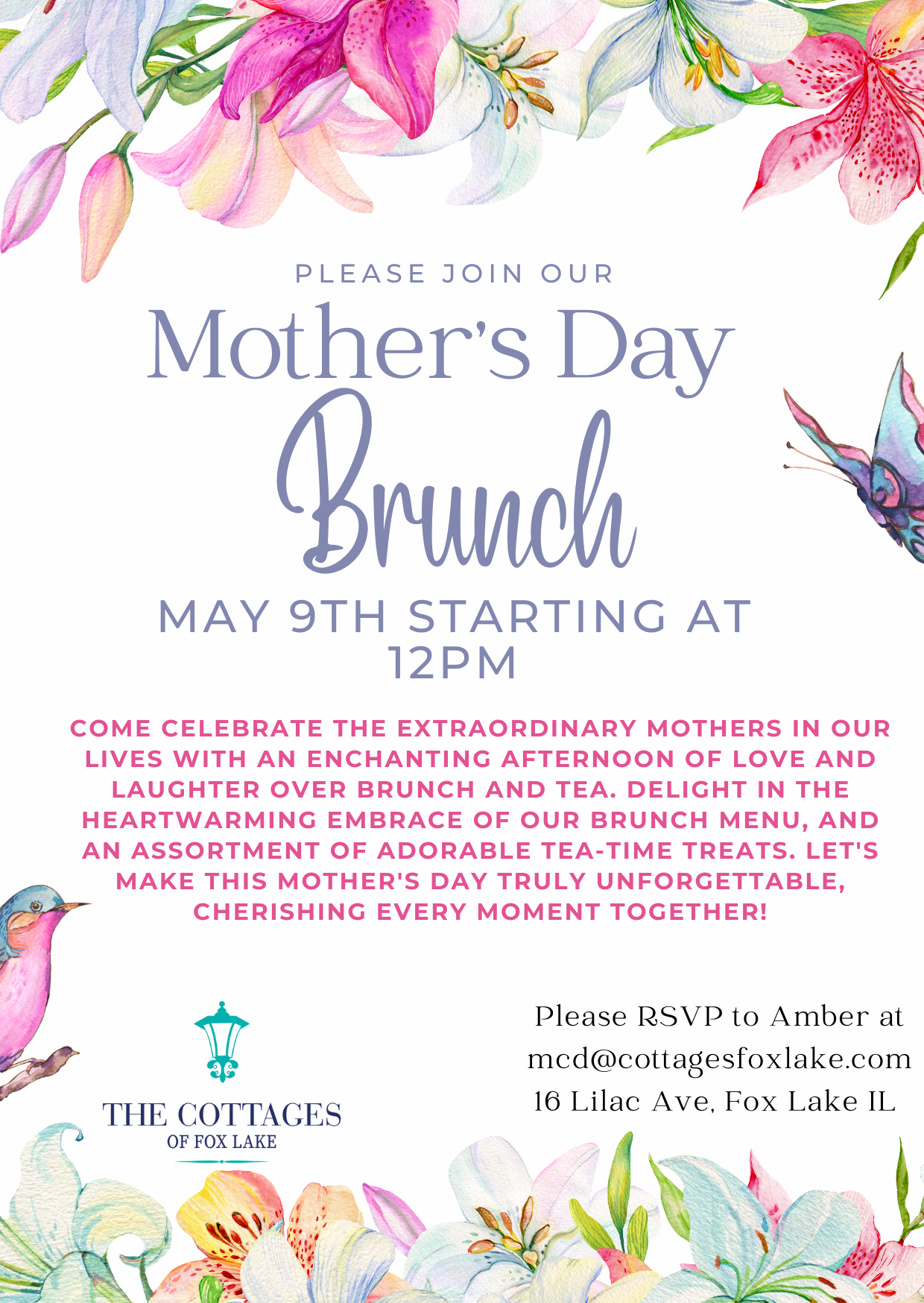 Cottages of Fox Lake - Assisted Living and Memory Care - Mother's Day Brunch