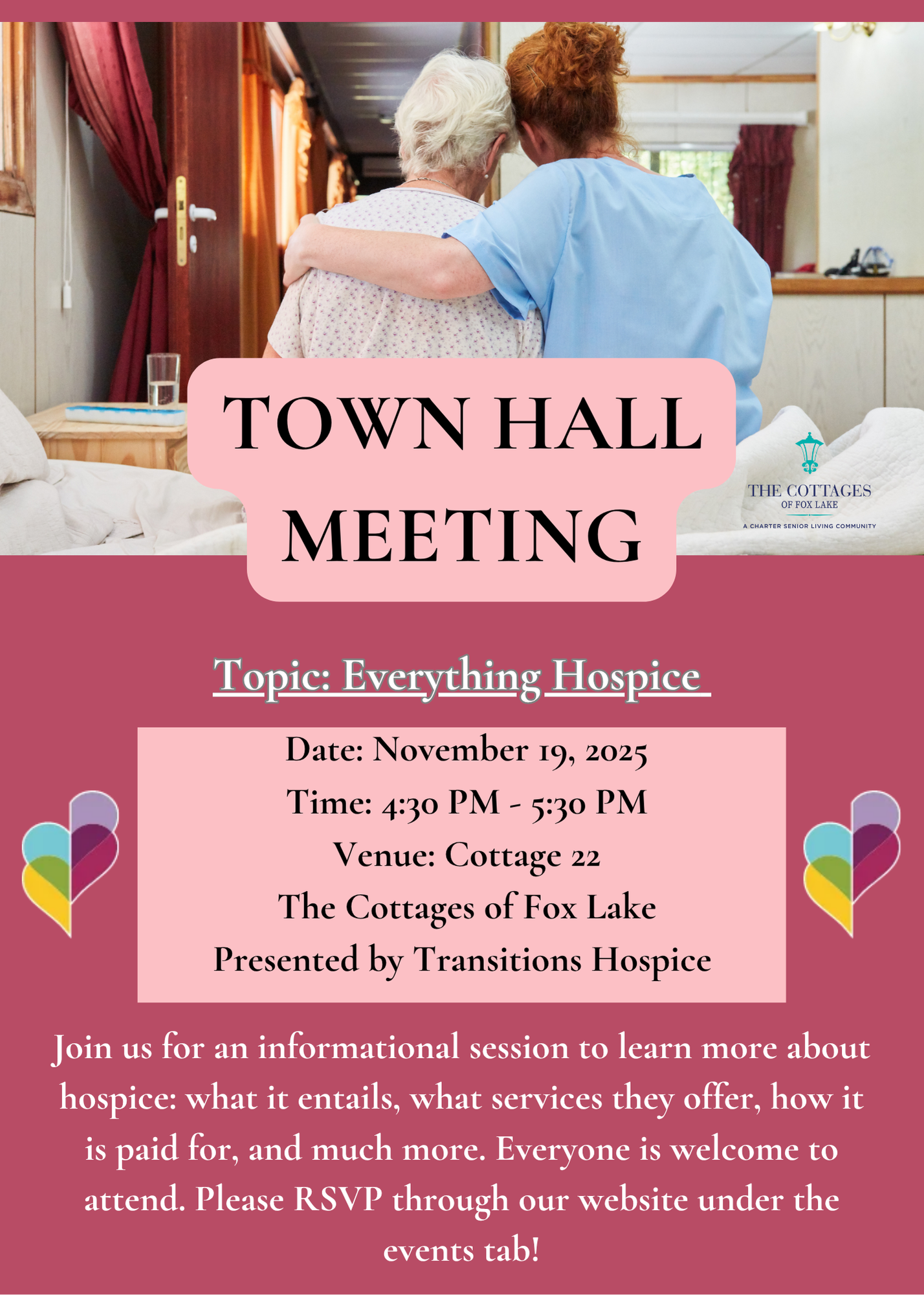 Cottages of Fox Lake - Assisted Living and Memory Care - Town Hall - Everything Hospice